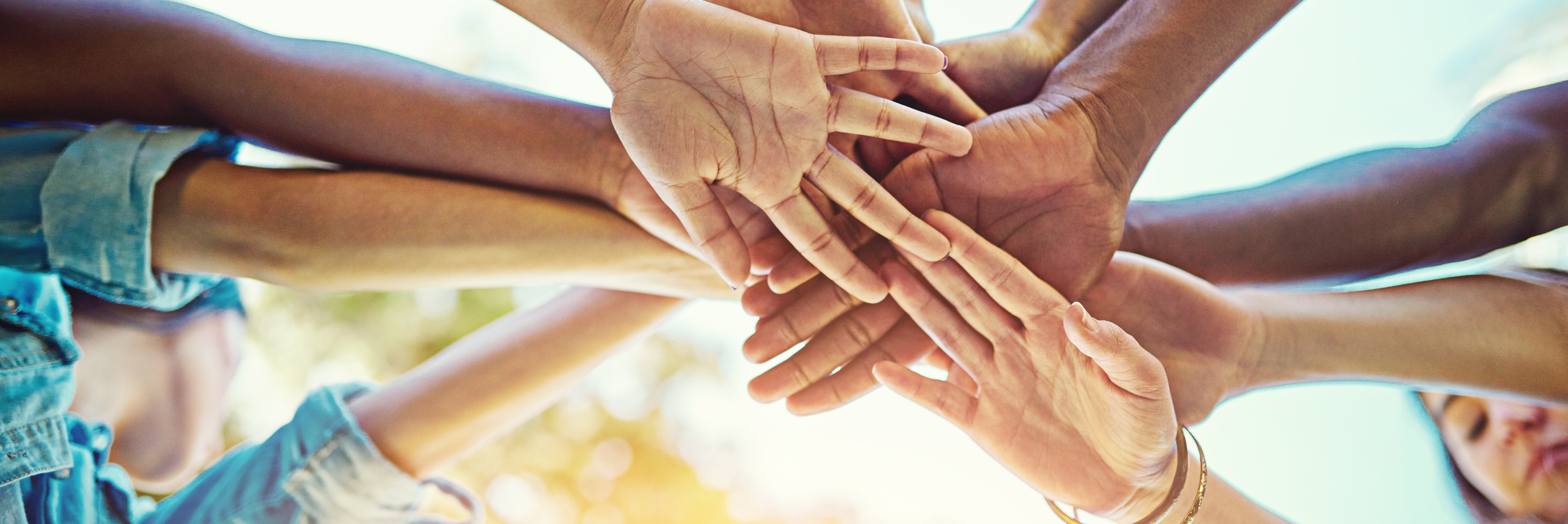 Group of hands