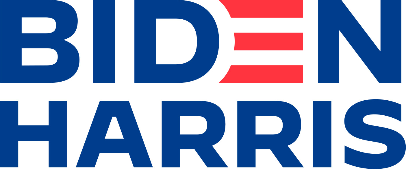 Joe Biden for President Biden Harris Logo