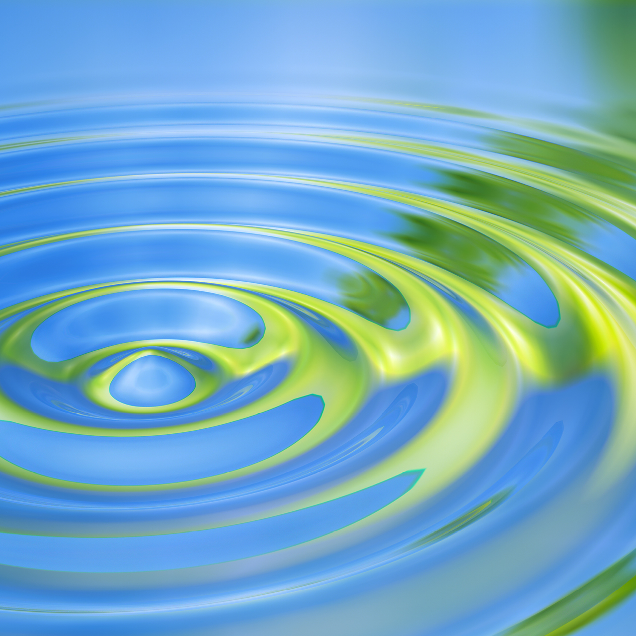 Ripple of water