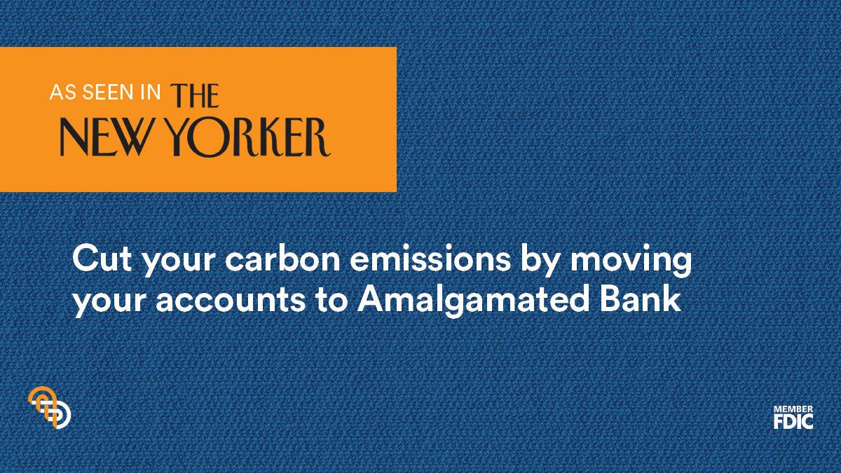 Amalgamated Bank featured in The New Yorker